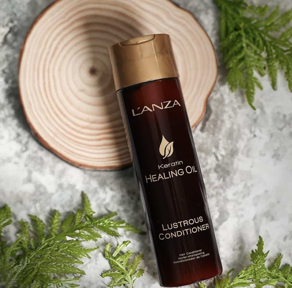 Кондиціонер для сяйва волосся LʼANZA Keratin Healing Oil Conditioner, 250 ml - 3
